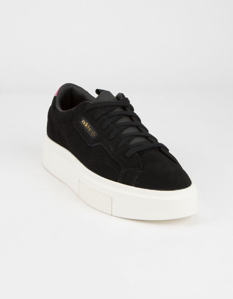 ADIDAS Sleek Super Womens Black Shoes image number 1