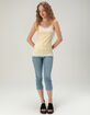 RSQ Womens Long Lace Trim Cami image number 5