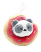 ANIROLLZ Donut Pandaroll 4" Plush Keychain image number 1