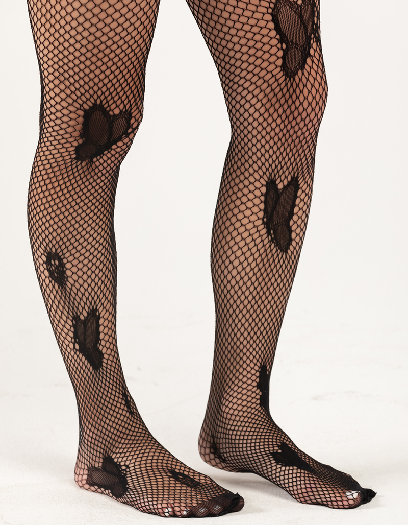 Butterfly Fishnet Tights image number 0