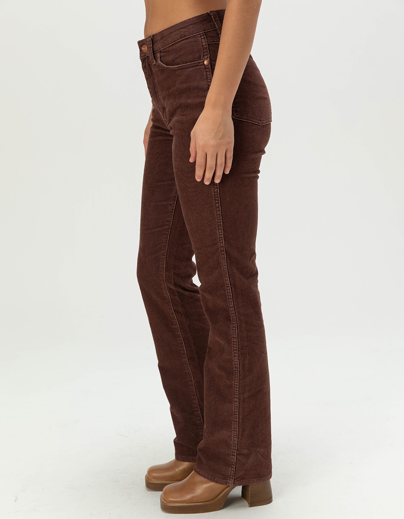 WRANGLER Womens High Rise Bootcut Corduroy Pants image number 2