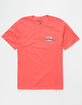 SALT LIFE Get Barreled Mens Coral T-Shirt image number 2