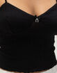 FULL TILT Pointelle Charm Womens Cami image number 5