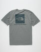 THE NORTH FACE Red Box Heather Mens T-Shirt image number 1