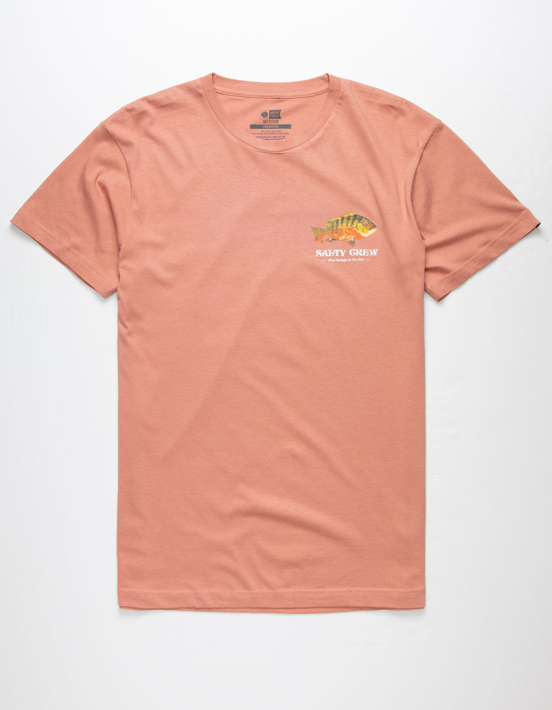 SALTY CREW Pargo Mens Coral T-Shirt image number 1