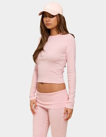 EDIKTED Ivanne Long Sleeve Tee Alternative Image