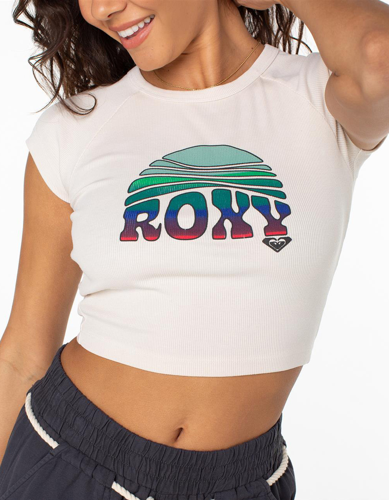 ROXY Rising Womens Crop Tee image number 2
