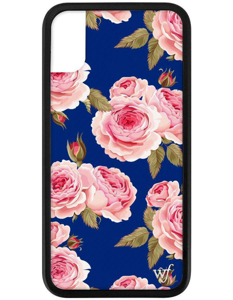 WILDFLOWER Navy Floral iPhone X/Xs Case image number 0