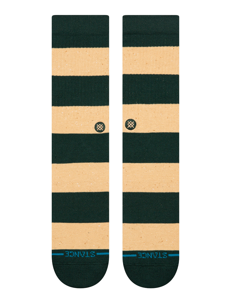 STANCE Nep Stripe Mens Crew Socks image number 1