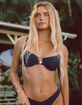 DAMSEL Texture Underwire Bikini Top image number 1