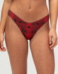 AFFLICTION Lola High Leg Bikini Bottoms image number 3