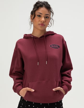 VON DUTCH Logo Womens Hoodie Primary Image