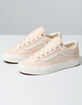 VANS Brushed Twill Style 36 Vanilla Cream & Snow White Womens Shoes image number 2