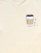 POKEMON Pikachu Coffee Unisex Tee image number 2