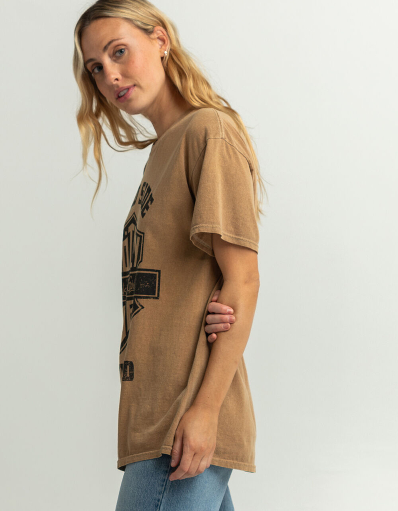 VINYL ICONS Motley Crue Hollywood Oversized Womens Tee image number 1