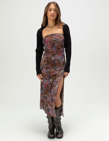 RSQ Womens Long Sleeve Shrug Alternative Image