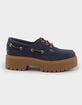 TIMBERLAND Stone Street Womens Platform Boat Shoes image number 1