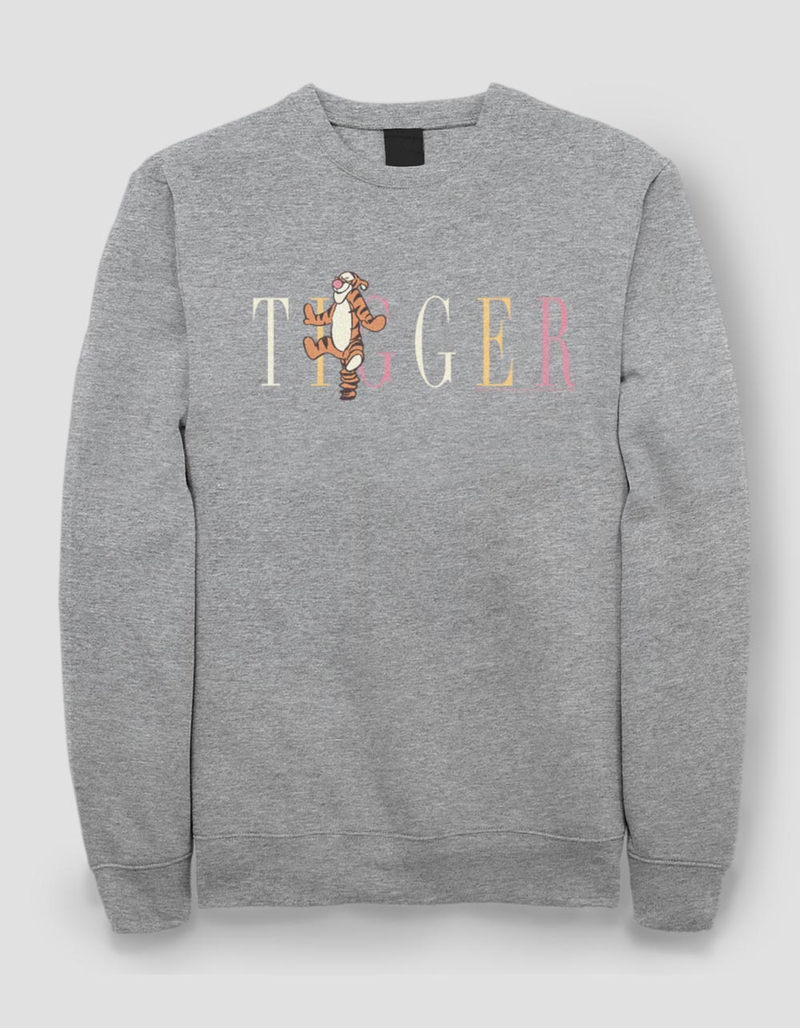 WINNIE THE POOH Tigger Fashion Unisex Crewneck Sweatshirt image number 2