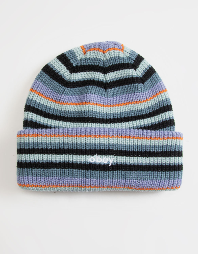 OBEY Charlie Stripe Beanie image number 0