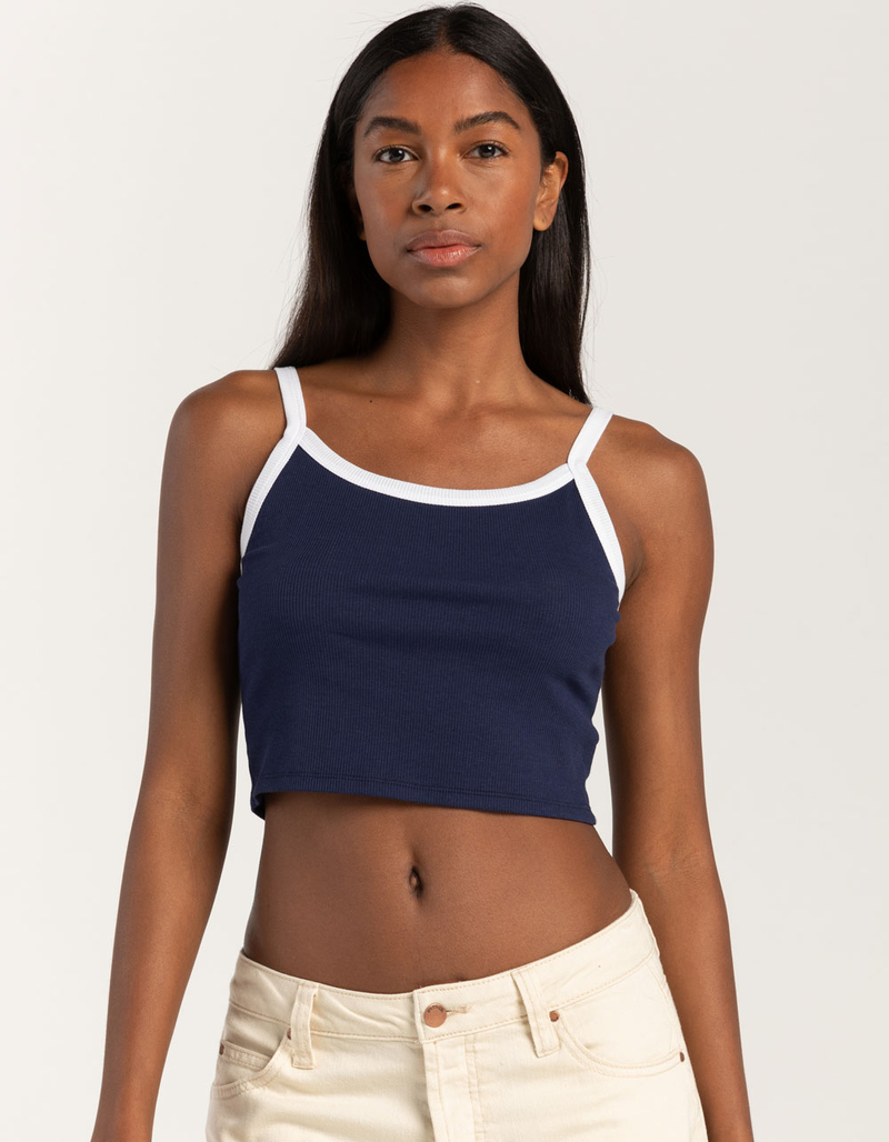 TILLYS Womens Ringer Tank Top image number 0