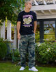 RSQ Mens Loose Cargo Ripstop Pants image number 9