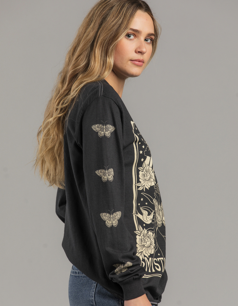 FULL TILT Mystic Butterfly Womens Oversized Tee image number 1