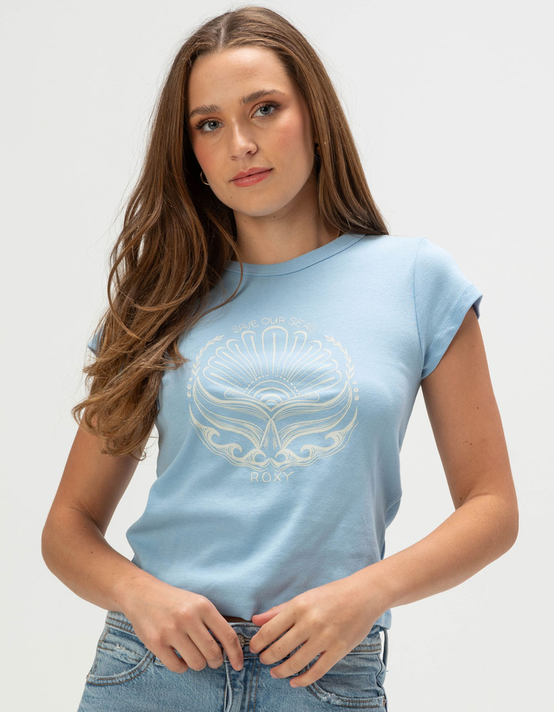 ROXY Save Our Seas Womens 90s Baby Tee image number 0
