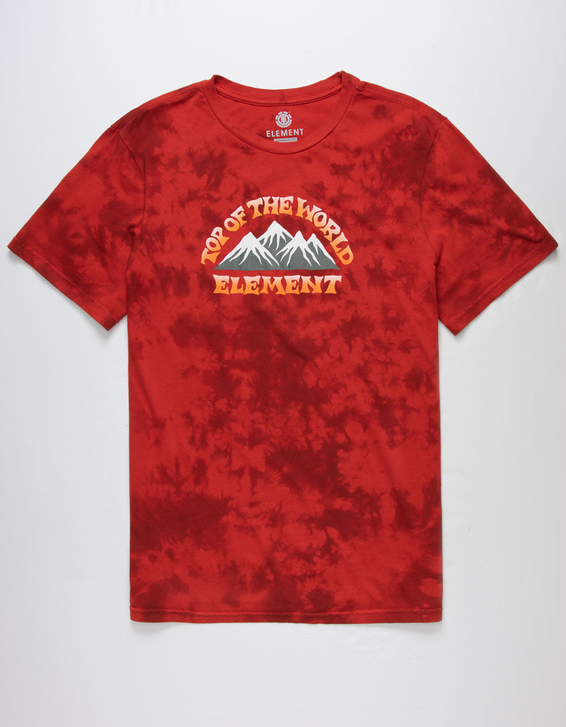 ELEMENT Westview Mens Red T-Shirt image number 0