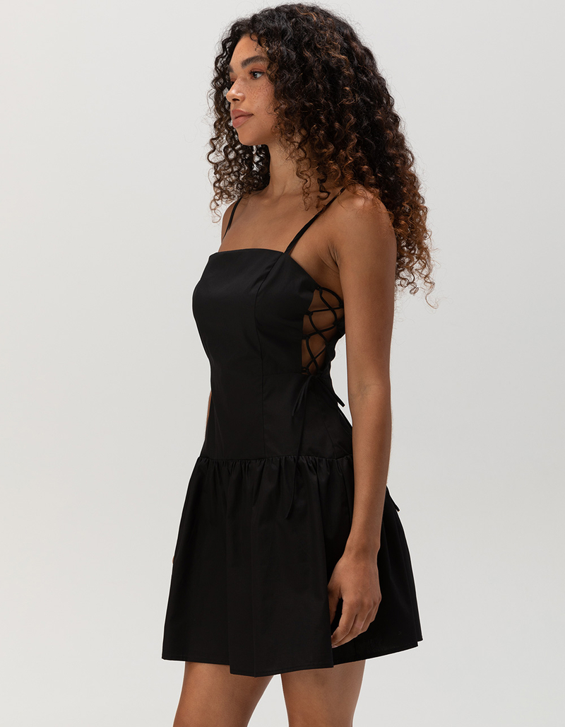 WEST OF MELROSE Drop Waist Womens Mini Dress image number 1