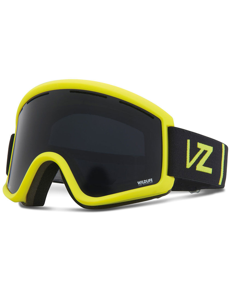 VONZIPPER Cleaver Spring Break Satin & Wildlife Blackout Snow Goggles image number 0