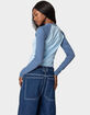 EDIKTED Raya Long Sleeve Tee image number 5