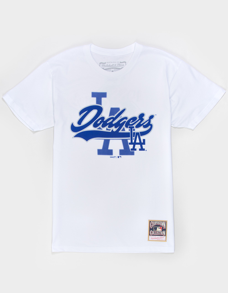 MITCHELL & NESS Los Angeles Dodgers Oversweep Mens Tee image number 0