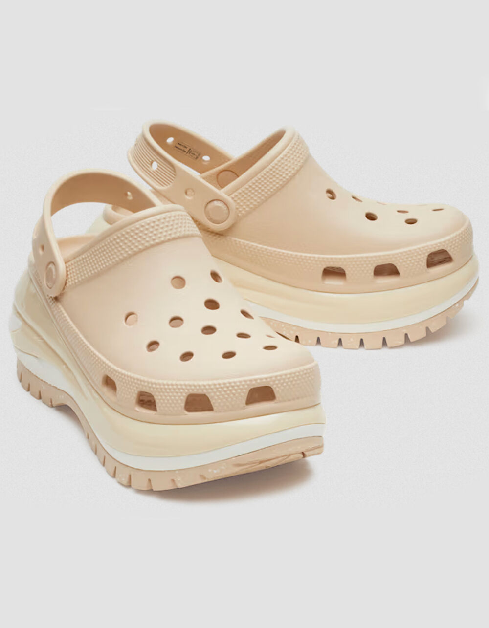 【CROCS】 MEGA CRUSH METLLIC CLOG WSI ★兼用 crocs クロックス クラシック メガクラッシュ メタリック