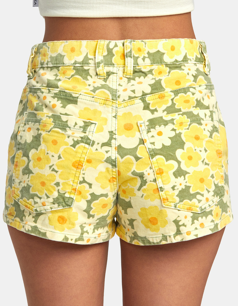 RVCA Belle Womens Corduroy Shorts image number 2