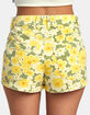 RVCA Belle Womens Corduroy Shorts image number 3