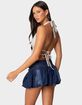 EDIKTED Luma Split Front Backless Halter Top image number 5