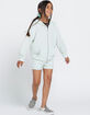 VOLCOM Lived In Lounge Frenchie Girls Zip-Up Hoodie image number 4