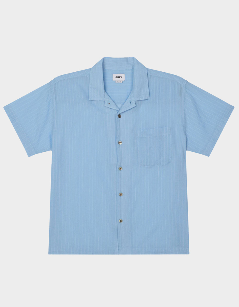 OBEY Donnie Mens Button Up Shirt image number 0
