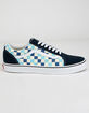 VANS Checkered Old Skool Blue Topaz Shoes image number 1