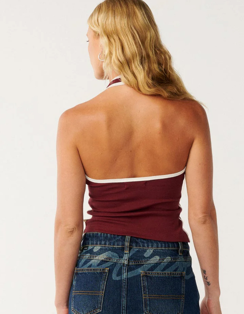 RIP CURL Samba Womens Fitted Halter Top image number 1