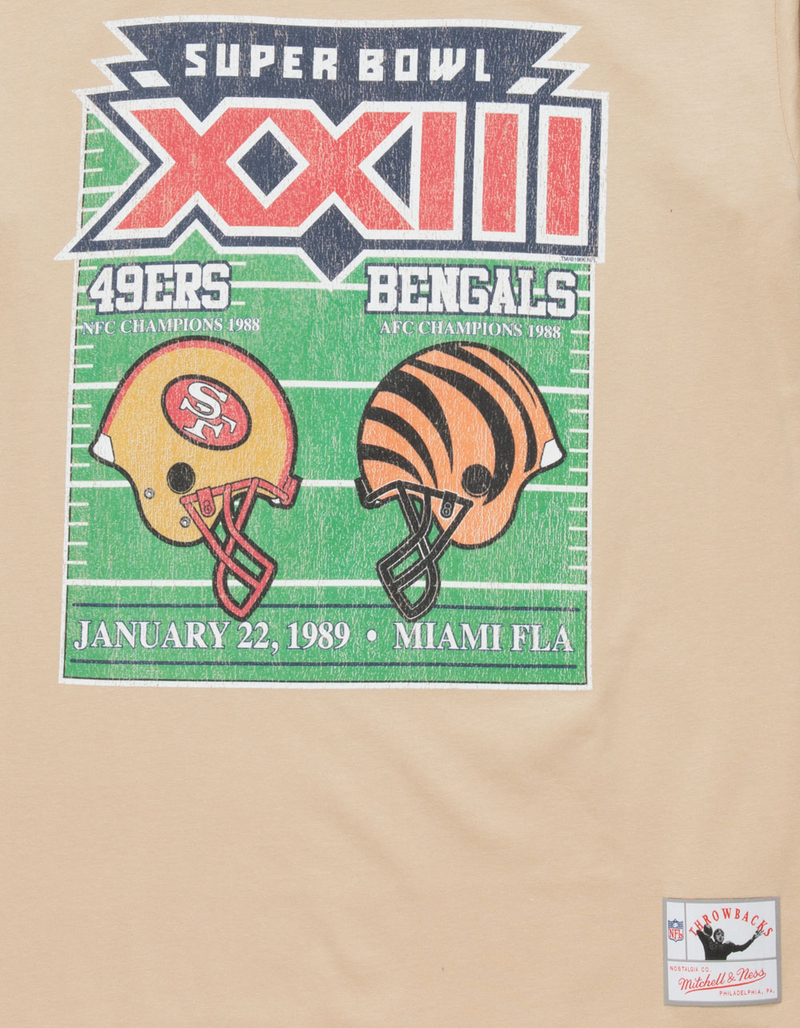 MITCHELL & NESS Super Bowl XXIII Mens Tee image number 1