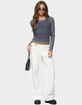 EDIKTED Zane Contrast Layered Long Sleeve Top image number 5