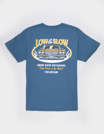 GRIM DAYS Low & Slow Boys Tee Primary Image