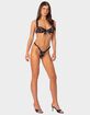EDIKTED Floral Scrunch Bikini Bottom image number 3