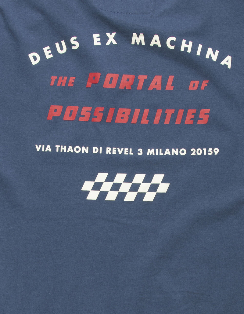 DEUS EX MACHINA Naito Milan Mens Tee image number 3