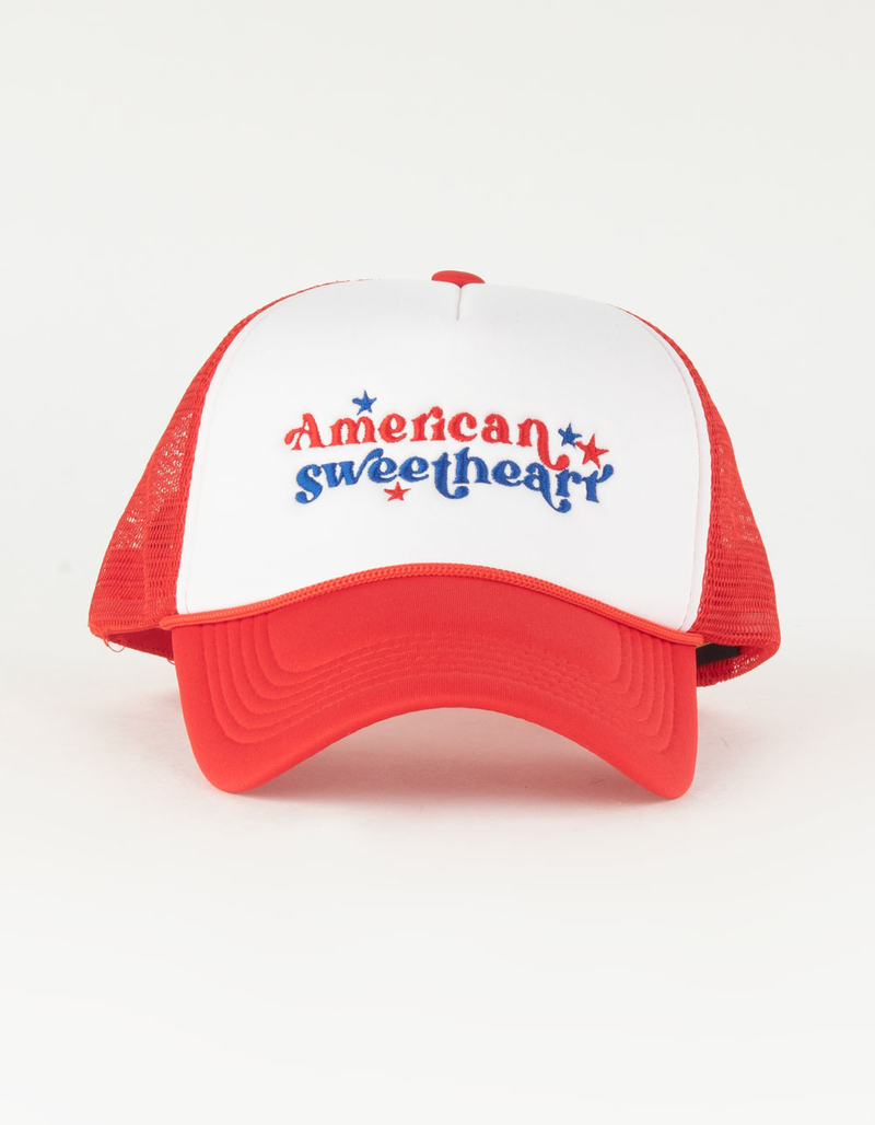 American Sweetheart Womens Trucker Hat image number 1