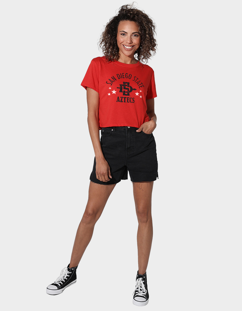 SAN DIEGO STATE UNIVERSITY Aztecs Womens Cropped Tee image number 2