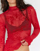FREE PEOPLE You Decide Womens Sheer Long Sleeve Top image number 3