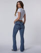 RSQ Womens Low Rise Bootcut Jeans image number 8