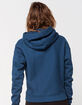 CHAMPION Reverse Weave Teal Blue Womens Hoodie image number 3